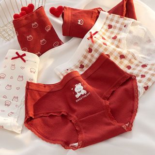 Quần lót nữ cotton gân tăm mềm mại thấm hút - Quần chip nữ cao cấp đáy lót kháng khuẩn khử mùi LY20