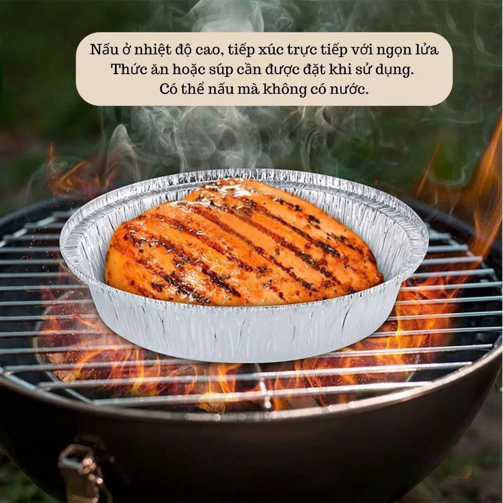 [COMBO 10] Khay Giấy Bạc Lót Nồi Chiên Không Dầu – Dày Cứng, Tiện Lợi, Đồ Nhà Bếp Cao Cấp Cho Gia Đình