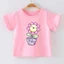 👕 Áo Thun Bé Gái mềm mịn thoáng mát in hình dễ thương 👕 AT352