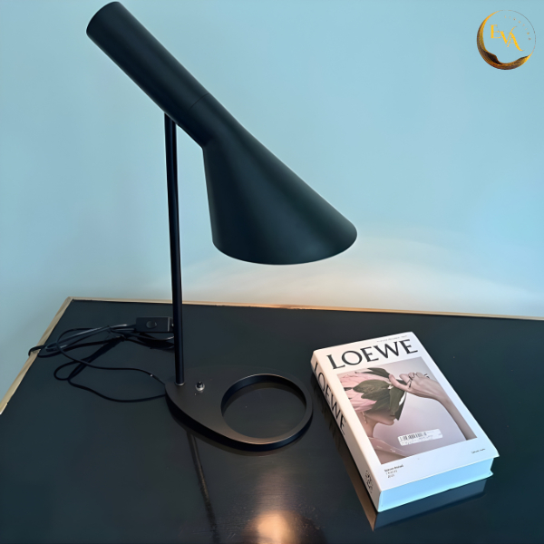 Đèn bàn đọc sách EVA AP02 W140*H560mm ánh sáng vàng ấm, để bàn học, phòng ngủ hiện đại bảo hành 12 tháng