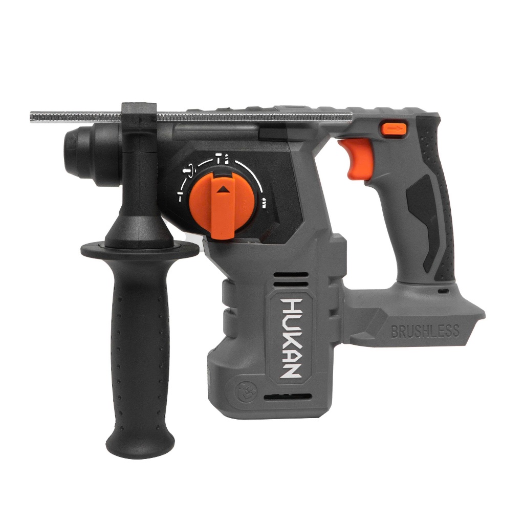 Thân Máy Khoan Bê Tông Pin 21V HUKAN G1-KBT2707 | 3 Chức Năng: Khoan, Khoan Búa, Búa | Lực Đập 2.3J | SDS Plus 26mm
