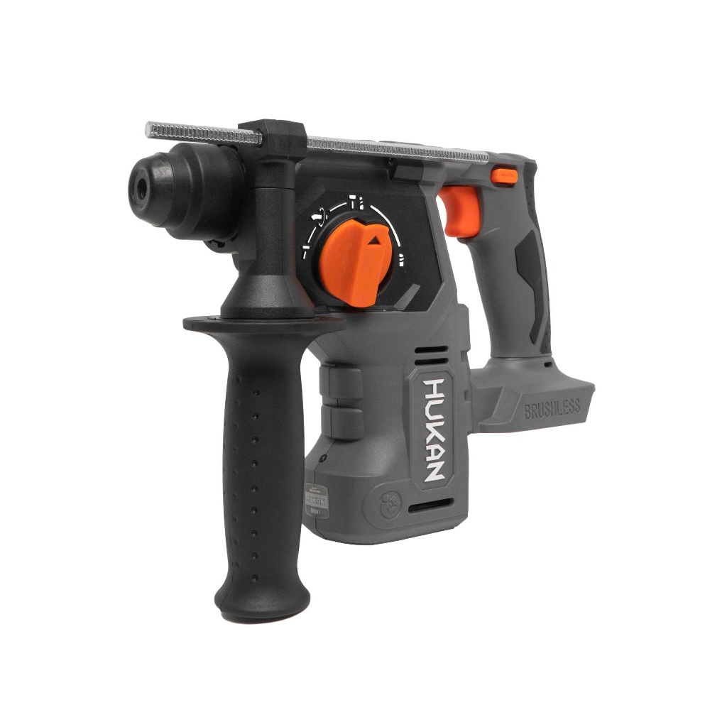 Thân Máy Khoan Bê Tông Pin 21V HUKAN G1-KBT2707 | 3 Chức Năng: Khoan, Khoan Búa, Búa | Lực Đập 2.3J | SDS Plus 26mm