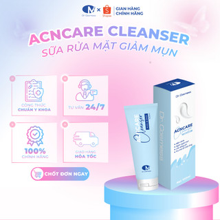 Sữa Rửa Mặt Da Dầu Mụn Acncare Cleanser Dr. Cosmess 100ml – Sạch da, Ngừa Mụn