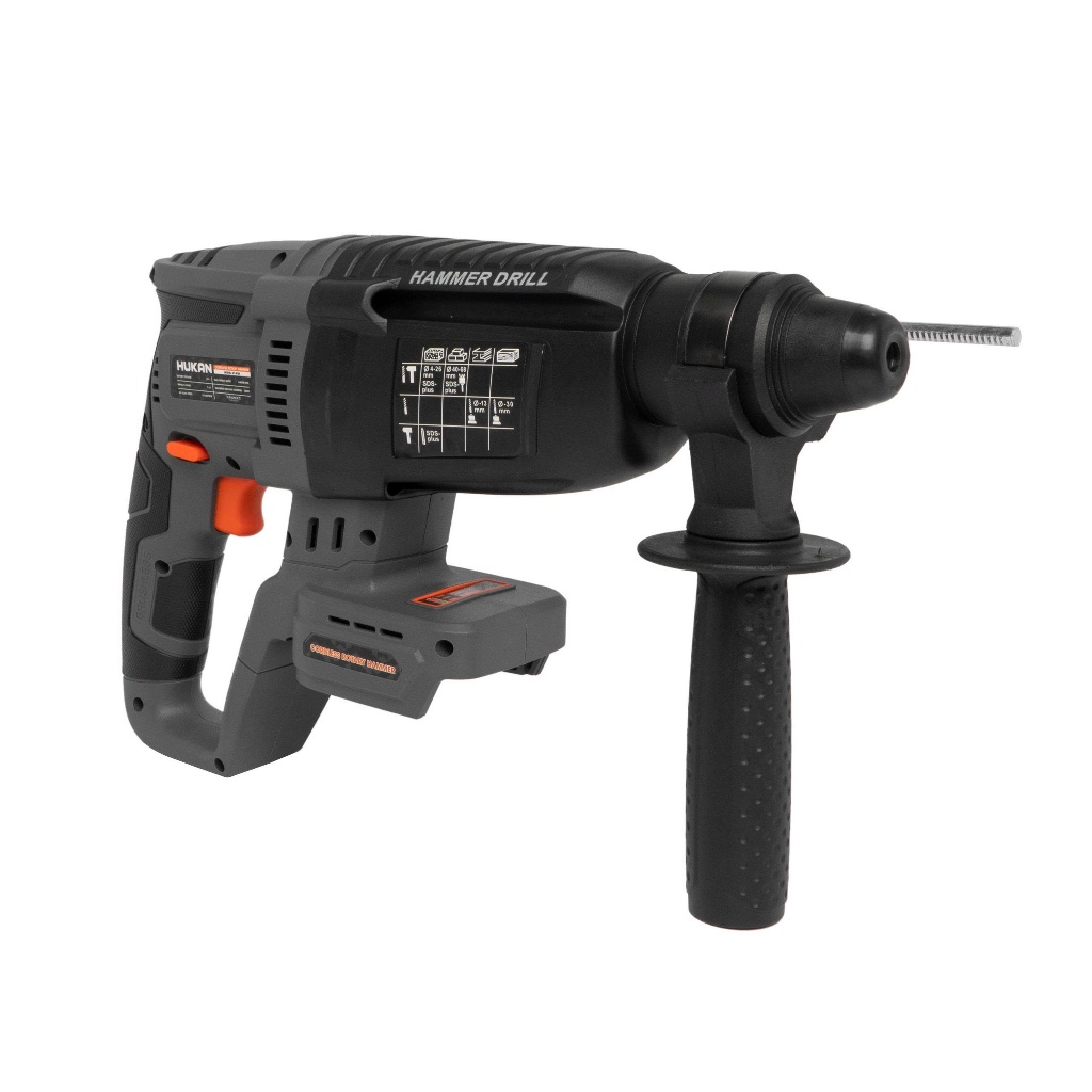 Thân Máy Khoan Bê Tông HUKAN G1-W26 | 21V - 26mm, Lực Đập 2.8J | Động Cơ Không Chổi Than | Khoan Bê Tông Chính Hãng