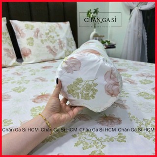 🧧TẶNG VỎ ÔM️🧧Bộ Ga Gối 4 Món Lụa Việt Thái in 5D Nằm Mát, Giá Rẻ, Màu Sắc Sang Trọng _Chăn Ga Sỉ HCM