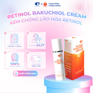 Kem Dưỡng Chống Lão Hóa, Mờ Nhăn, Săn Chắc Da Retinol 0.5%+ Bakuchiol 1% 30ml Dr Cosmess Chính Hãng