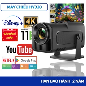 Máy chiếu mini HY320 / HY320 Mini / HY260 PRO Full HD android 11.0 độ sáng 300 ANSI