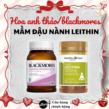 allbyvy | HỎA TỐC | Blackmores Hoa Anh Thảo và Lecithin Đậu Nành