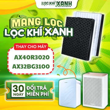 Bộ lọc LocKhiXanh® tương thích cho Màng lọc không khí Samsung AX40R3020 / AX32BG3100GB