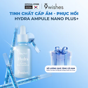 Tinh Chất Dưỡng Ẩm 9 Wishes Hydra Ampule Nano Plus+ 30ml