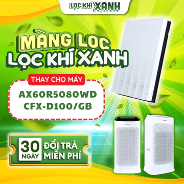 Bộ lọc LocKhiXanh® tương thích cho Màng lọc không khí Samsung AX60R5080WD,CFX-D100GB