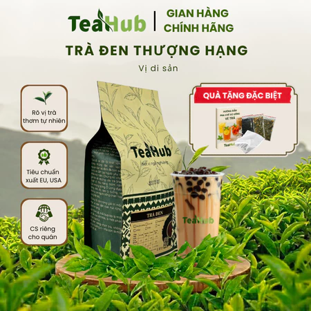 Trà Đen, hồng trà TEAHUB trà pha chế Trà Sữa, Trà Trái Cây hương Đậm Vị, Hồng Trà Búp Non Nguyên Lá