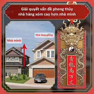 Dây Treo Tịnh Long Chất Hợp Kim Phong Thủy Tích Lộc Trấn Nhà Treo Cửa Nhà Đồ Trang Trí (Đã Khai Quang)