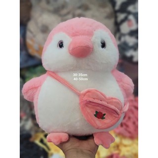 ( TẶNG QUÀ ĐÈN NGỦ CẮM )Gấu Bông Nhỏ Cánh Cụt  Hàng Cao Cấp Mềm Mịn Size 50cm MEILI STORE