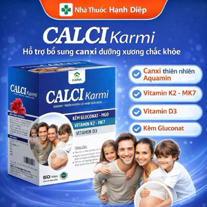 CALCI Karmi Canxi Aquamin K2 ,D3 – Hỗ Trợ Bổ Sung Canxi, Giúp Xương Chắc Khỏe
