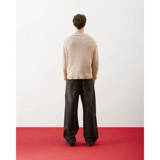 Quần Denim Nam Dark Grey Ống Đứng Form Straight - ROUTINE 10F25DPA035