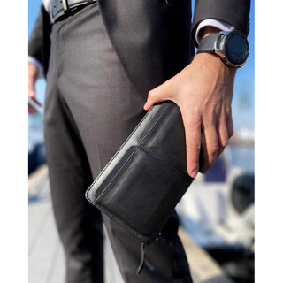 Ví Dài Nam Da Thật – Clutch Cầm Tay Phong Cách Lịch Lãm