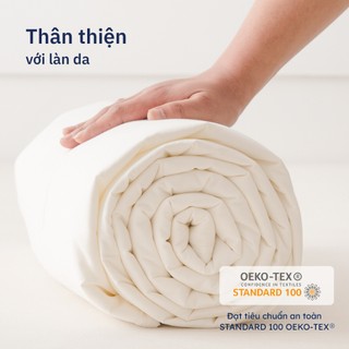 Chăn Mây Hàng Ngày Ru9 | Ruột Bông Microfiber Vải Cotton 300TC | Thông Thoáng Mát Mịn 1m6 - 2m2