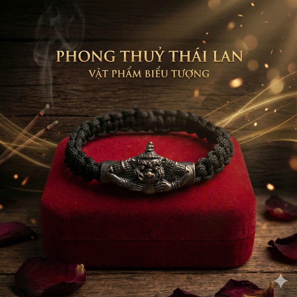 Vòng Đeo Tay Rahu Tông Đen – Phụ Kiện Cá Tính, Dễ Phối Đồ