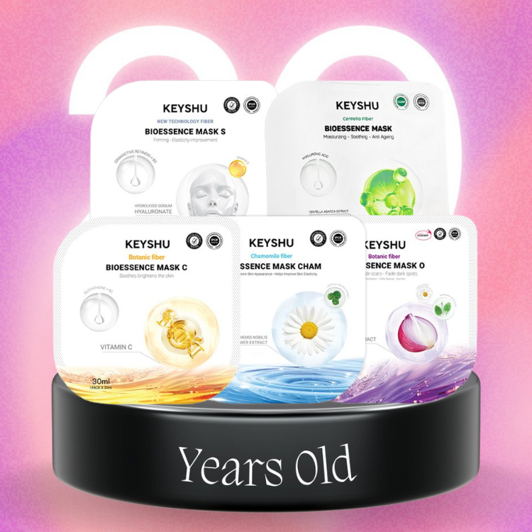 Mặt Nạ Keyshu Bioessence – Dưỡng Ẩm, Làm Mềm Da, Hỗ Trợ Chống Lão Hóa ...
