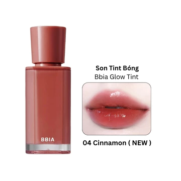 CHÍNH HÃNG )Sẵn) Son Tint Bóng Bbia Glow Lip Tint 3.2g 004