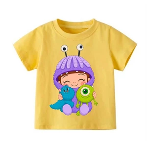 👕 Áo Thun Bé Gái mềm mịn thoáng mát in hình dễ thương 👕 AT375