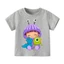 👕 Áo Thun Bé Gái mềm mịn thoáng mát in hình dễ thương 👕 AT375
