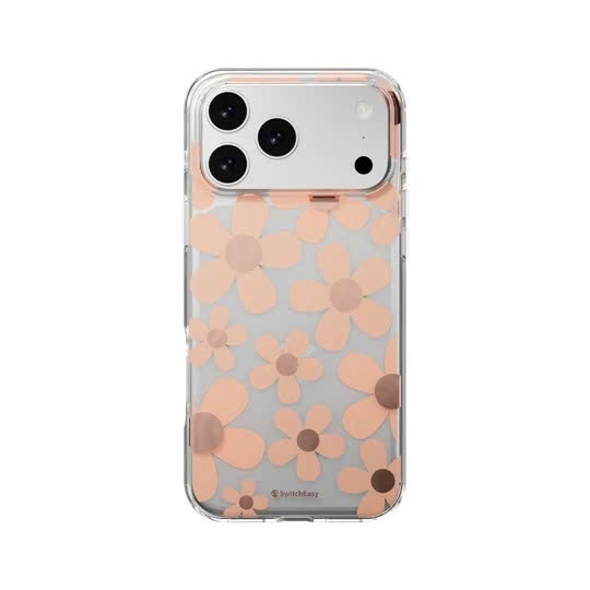 [ iP 17] Ốp Lưng Chống Sốc Đạt Chuẩn SwitchEasy Họa Tiết 3D Fleur| Style M Pattern Tích Hợp Sạc Từ Tính cho iP 17/16 Sr
