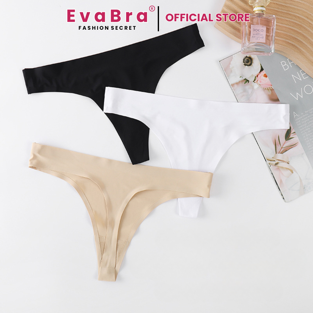 Quần Lọt Khe Nữ EVA NIPPLES Không Đường May Su Đúc Gợi Cảm Quyến Rũ Sexy - Q009