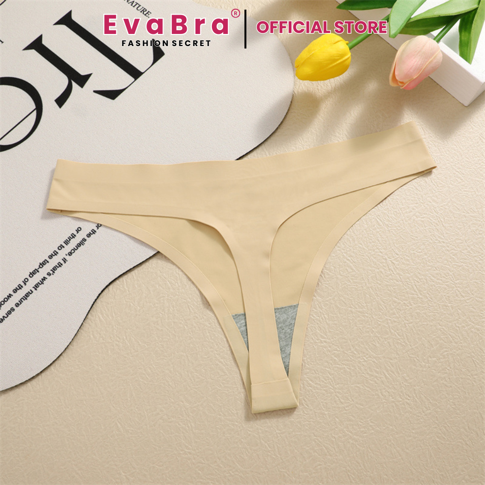 Quần Lọt Khe Nữ EVA NIPPLES Không Đường May Su Đúc Gợi Cảm Quyến Rũ Sexy - Q009