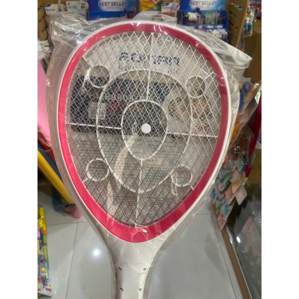 Vợt Muỗi  Roman, vợt bắt muỗi thông minh, có đèn (hàng loại 1, chính hãng )