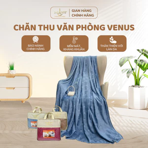 Chăn Lông Cừu Văn Phòng Lasante VENUS 1 Lớp Cao cấp Mềm Mại Kháng Khuẩn Nhiều Màu, Kích Thước 2mx2m3