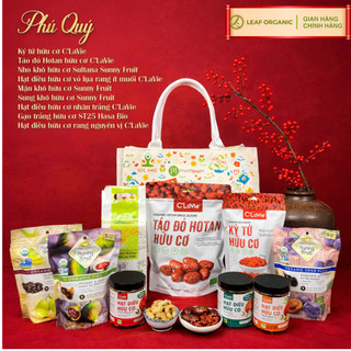 Bộ quà Tết hữu cơ tự chọn sản phẩm, tinh tế, thiết thực cho năm mới, phù hợp biếu tặng chuẩn Oragnic