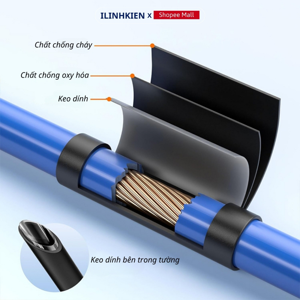 Gen co nhiệt loại nhỏ 1mm-10mm dài 5 mét chất lượng tốt ilinhkien