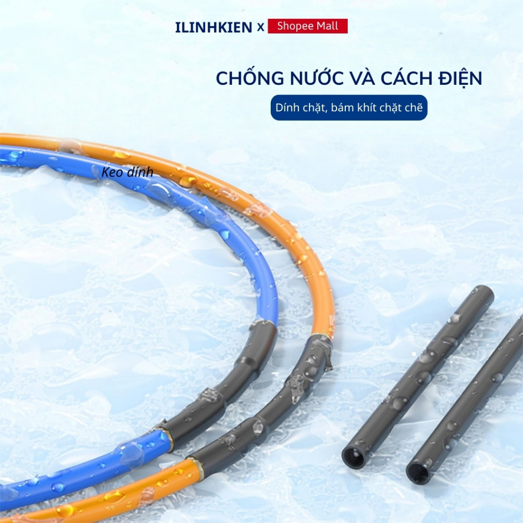 Gen co nhiệt loại nhỏ 1mm-10mm dài 5 mét chất lượng tốt ilinhkien