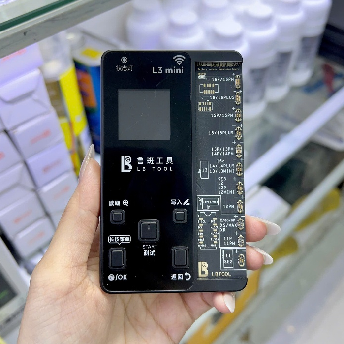 Box Luban L3 Mini fix Pin/ Truetone/ Face/ Cảm biến/ Thanh Camera (Có ...