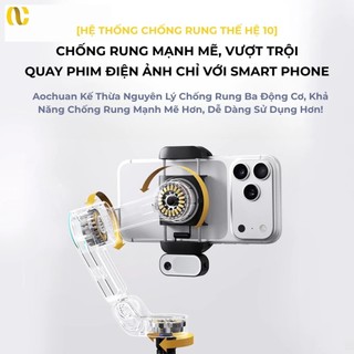 Gimbal điện thoại chống rung Smart X3 nâng cấp 2026 chính hãng AOCHUAN