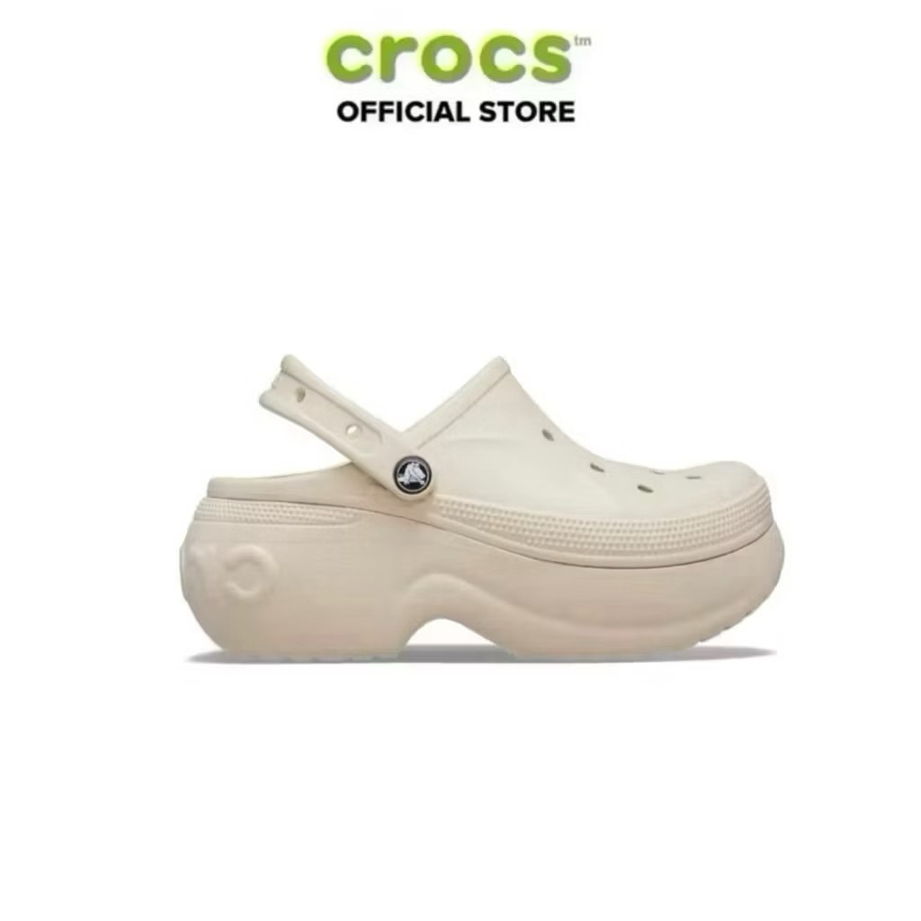 [ CHÍNH HÃNG ] GIÀY CLOG UNISEX CROCS BELLA - WINTER WHITE | Shopee ...