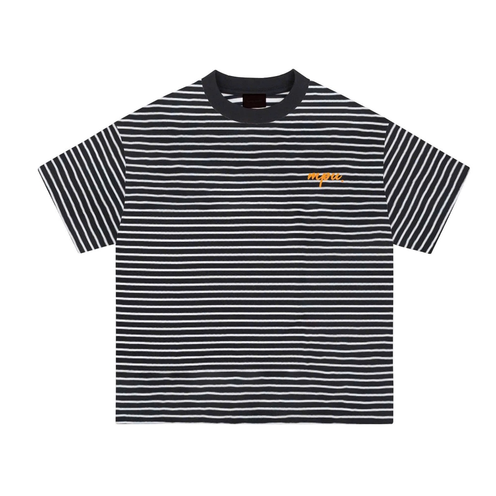 Áo Thun Boxy Kẻ Sọc stripped tee chất vải thun cotton dày dặn, áo form rộng, năng động, dễ phối đồ unisex nam nữ