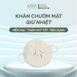Khăn chườm mặt giữ nhiệt / khăn dưỡng da – thích hợp dùng tại nhà hoặc trong spa, hỗ trợ chườm nóng hoặc chườm lạnh.