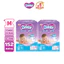 Combo 2 tã dán Bobby S80/M76/L68/XL62/XXL56 mới- Lõi nén cotton-soft 3mm