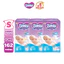 Combo 3 tã dán sơ sinh Bobby NB70/S54/M46 mới- Lõi nén cotton-soft 3mm