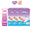 Combo 3 tã dán sơ sinh Bobby NB70/S54/M46 mới- Lõi nén cotton-soft 3mm