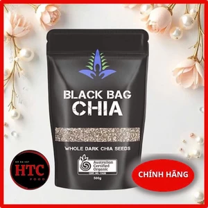 Hạt chia Úc giảm cân chính hãng gói 500g, hạt dinh dưỡng cao cấp ăn kiêng healthy, ăn vặt HTC Food