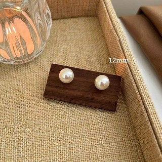 BÔNG TAI ĐÍNH ĐÁ NGỌC TRAI PHONG CÁCH DỄ THƯƠNG 3 SIZE