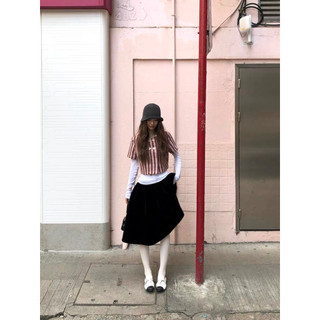 Le rouge | Amee skirt Chân váy midi chữ A dáng xòe