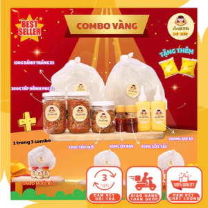 Combo Vàng X2 Topping Bánh Tráng Phơi Sương Muối Tép Và Bơ
