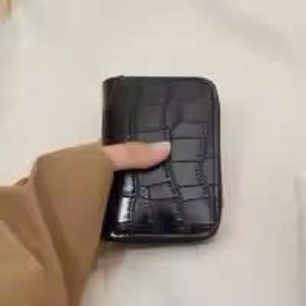 Ví nữ mini cầm tay nhiều ngăn  da ca xau siêu xinh