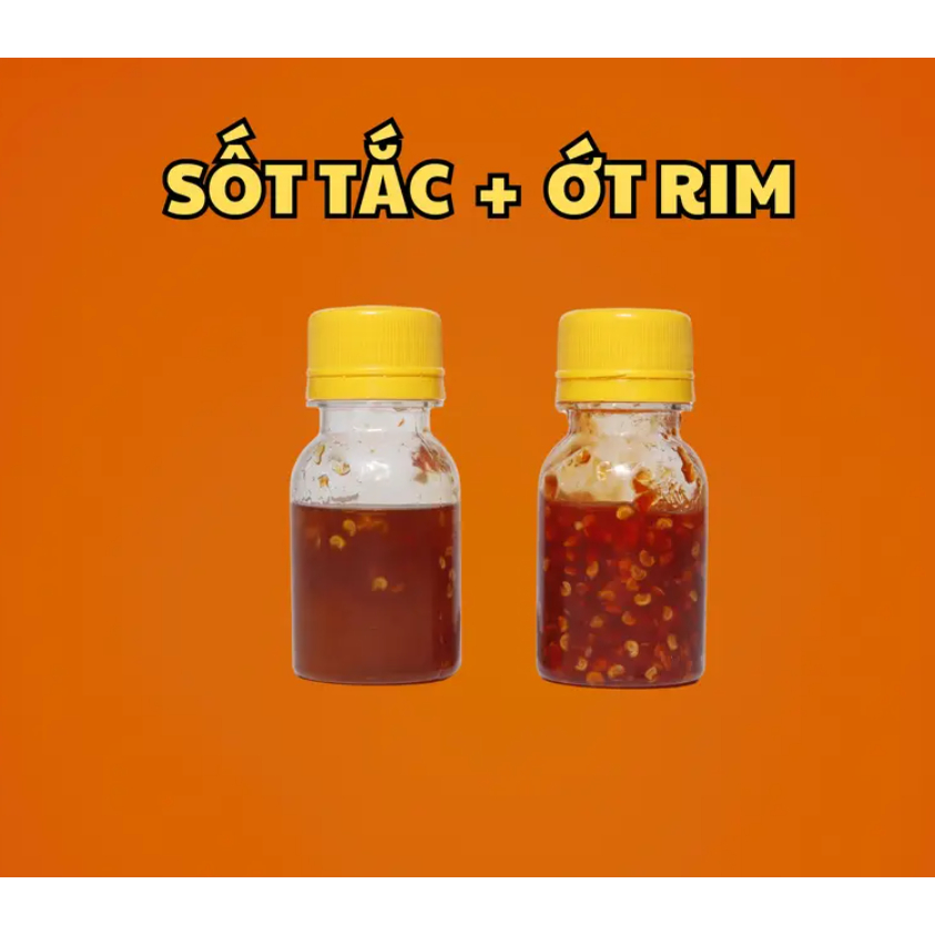 [Combo 85k] Bánh Tráng Phơi Sương 200g + 2 Bơ Túi 100g + Sốt Tắc + Ớt Rim + 2 Hủ Muối Tép Hành Phi + Tóp Mỡ + Muối Béo