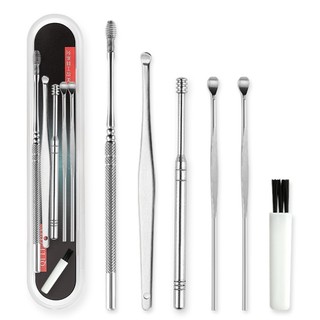 Bộ ráy tai du lịch 8 món inox có hộp đưng full box
